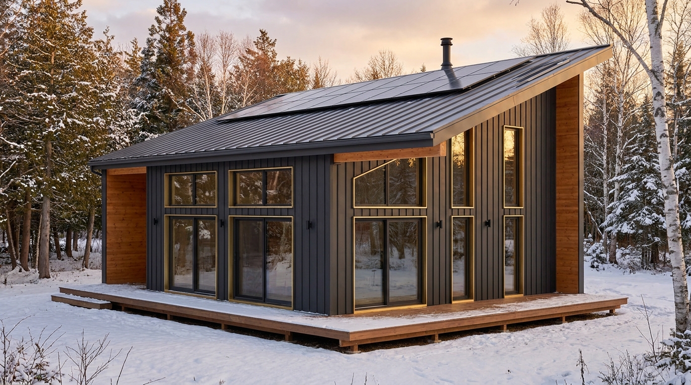 月の塔 外観 — AI render based on BIM specs