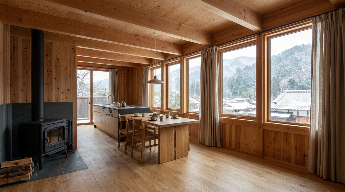 星の小屋 内観