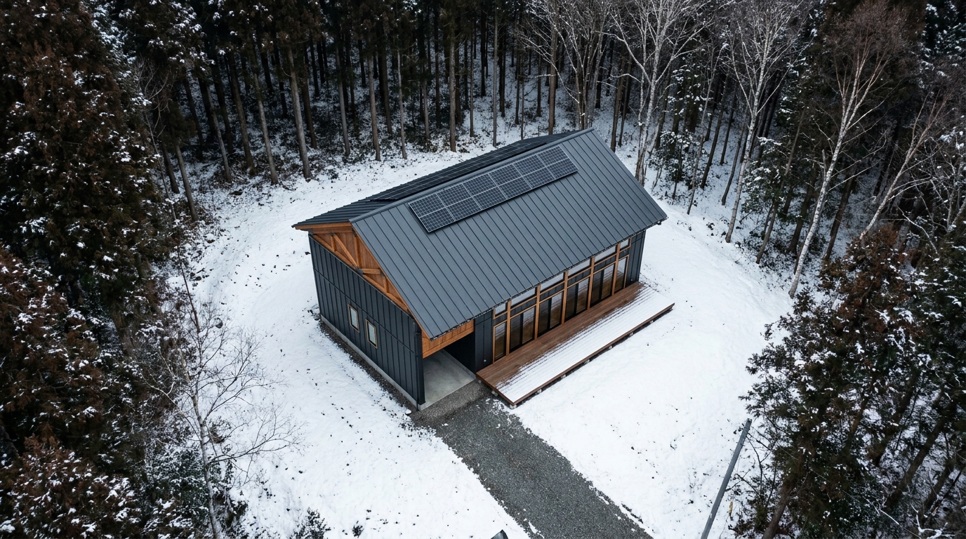 陽の小屋 配置