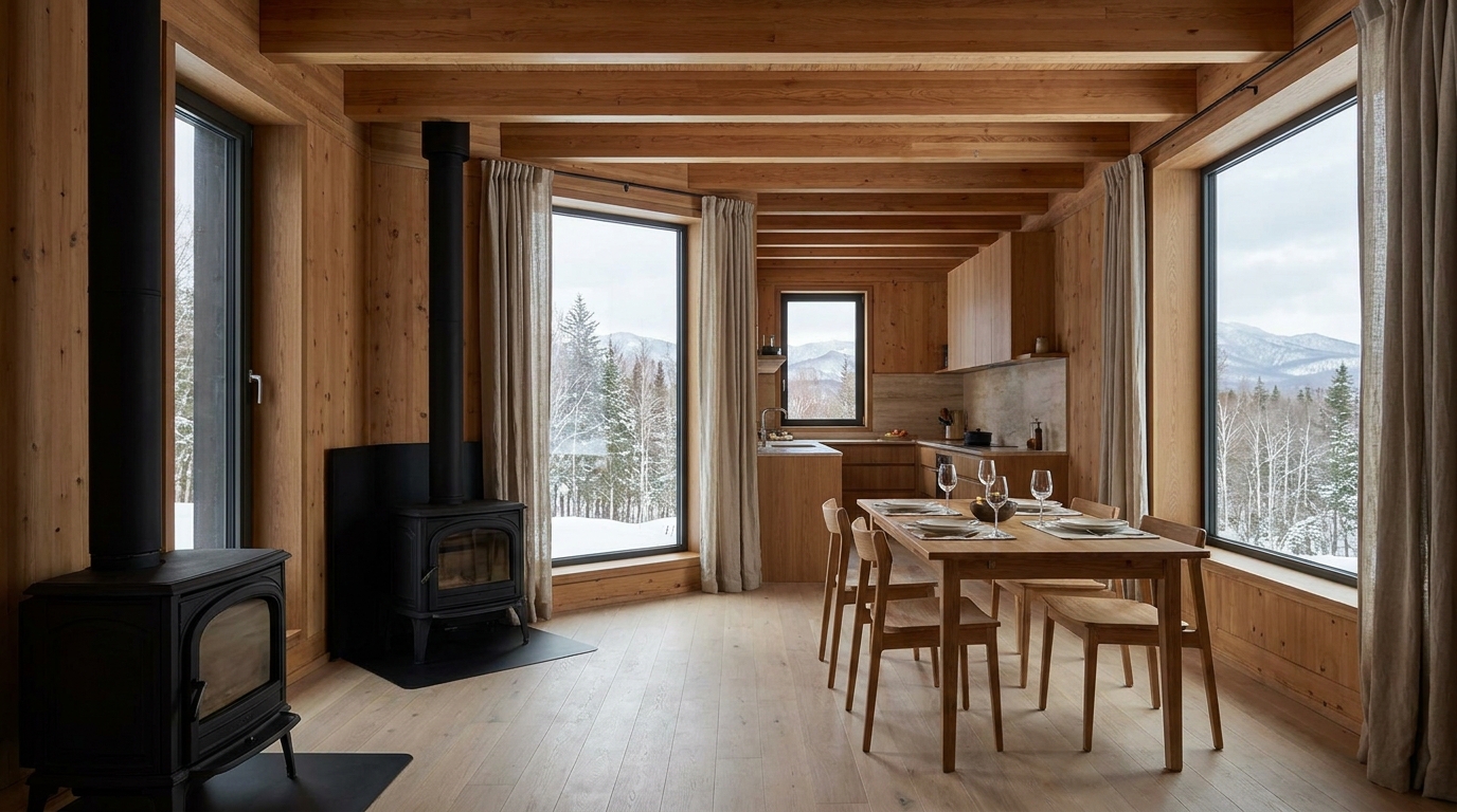 西の小屋 内観