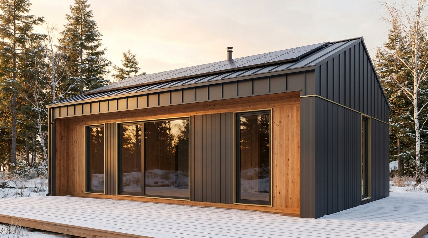 月の塔 外観 — AI render based on BIM specs