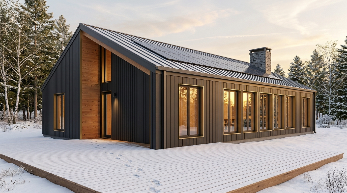 陽の杜 外観 — AI render based on BIM specs
