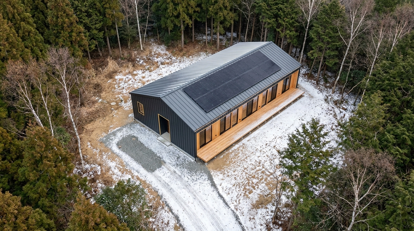雪の庵 配置