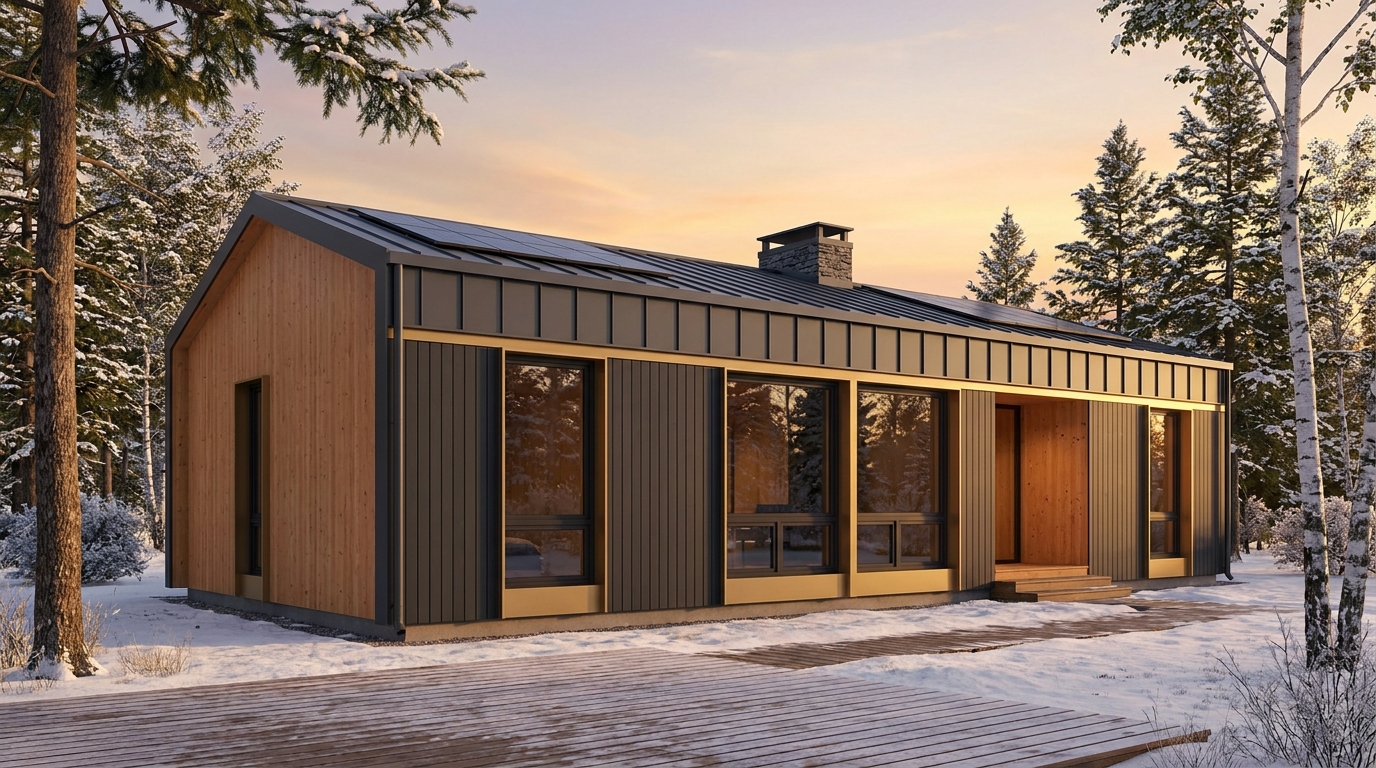 月の塔 外観 — AI render based on BIM specs