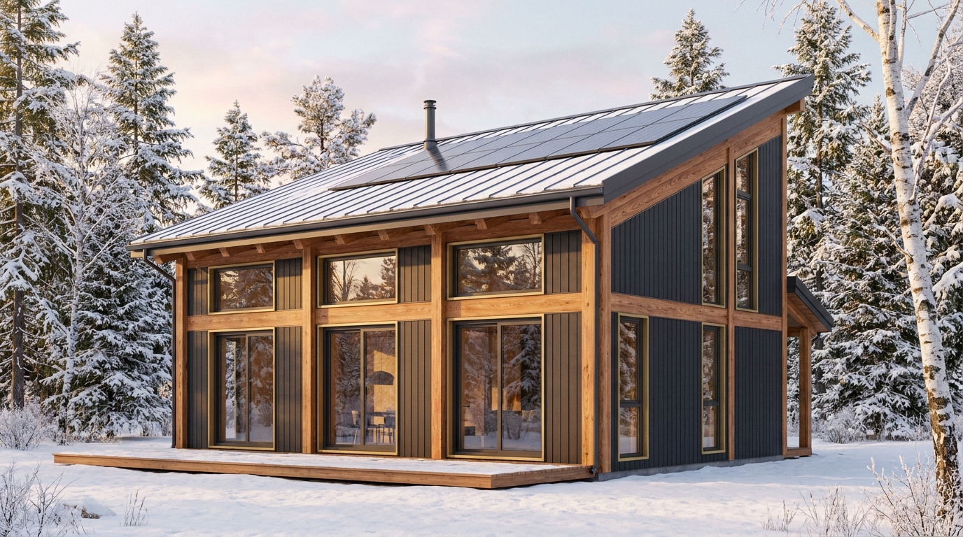 月の杜 外観 — AI render based on BIM specs