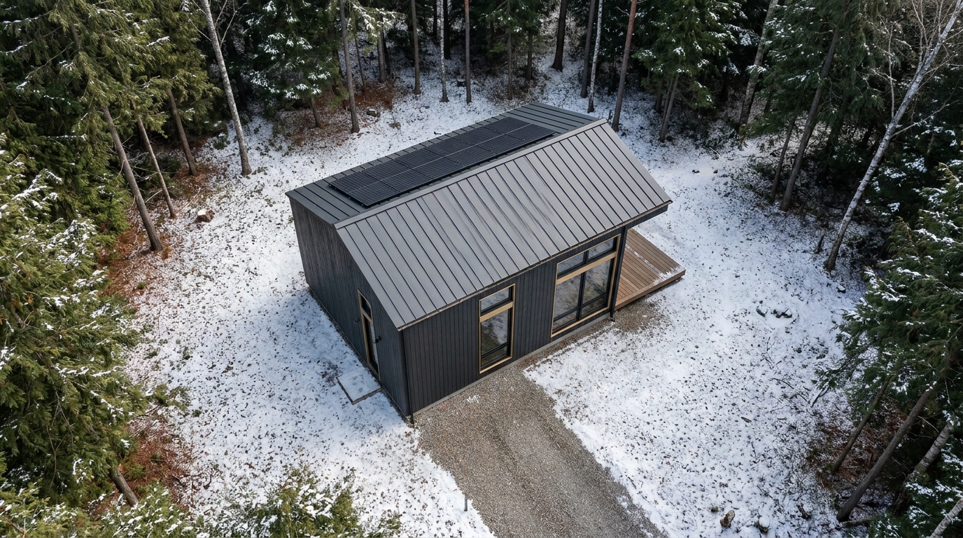 南の小屋 配置