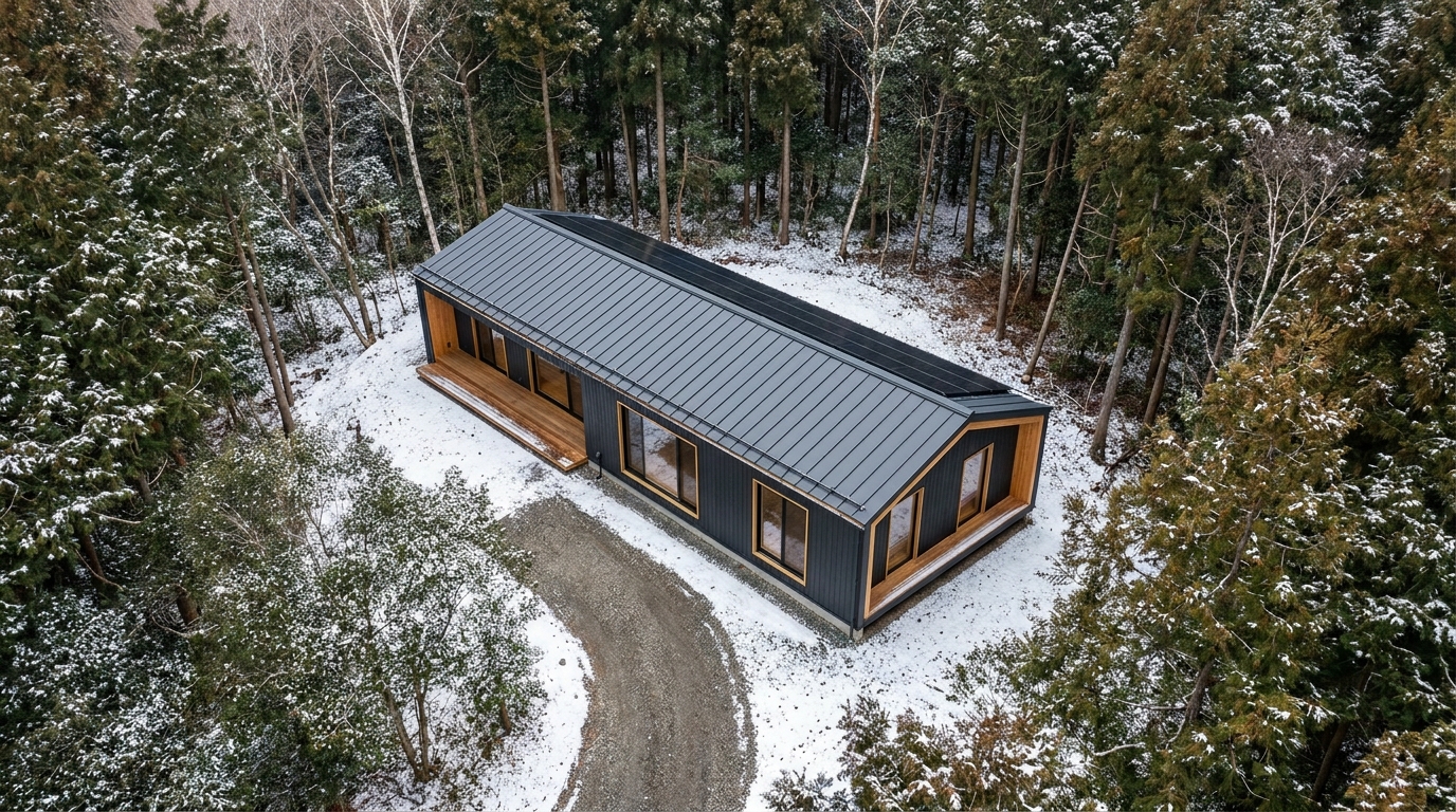 北の小屋 配置