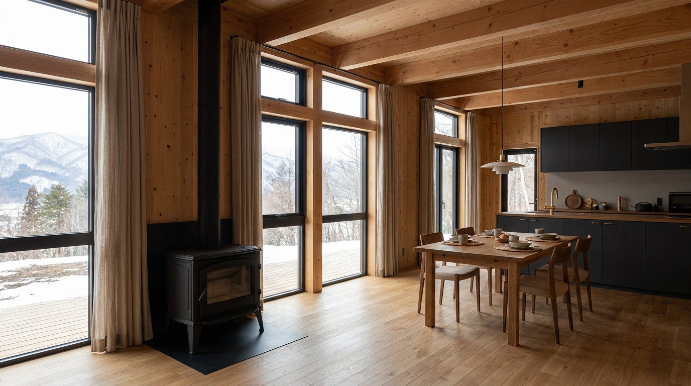 星の小屋 内観