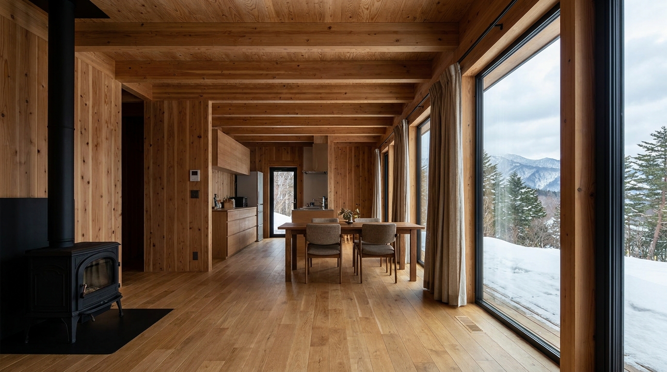 西の小屋 内観