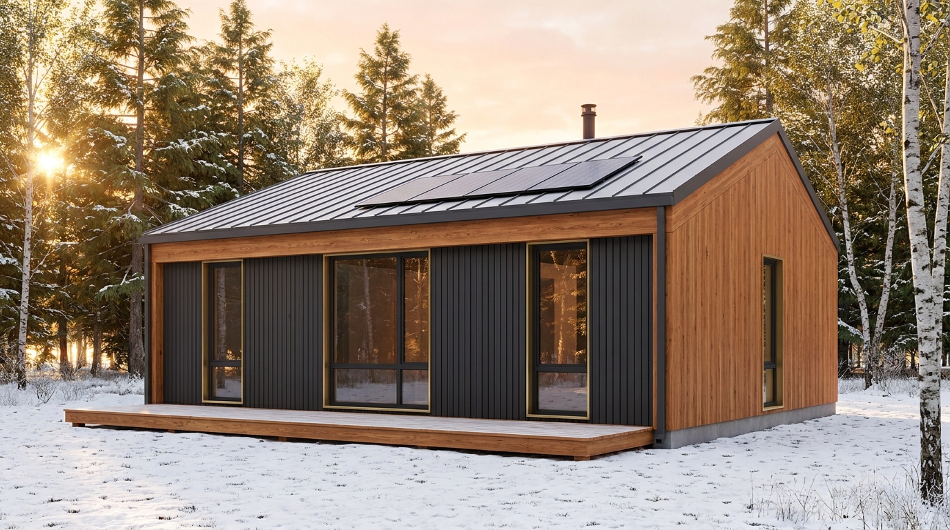 星の杜 外観 — AI render based on BIM specs