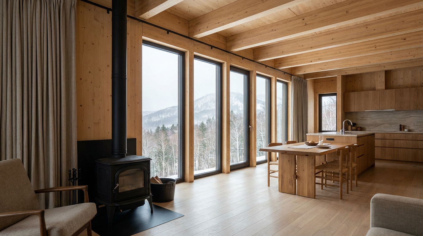 西の小屋 内観