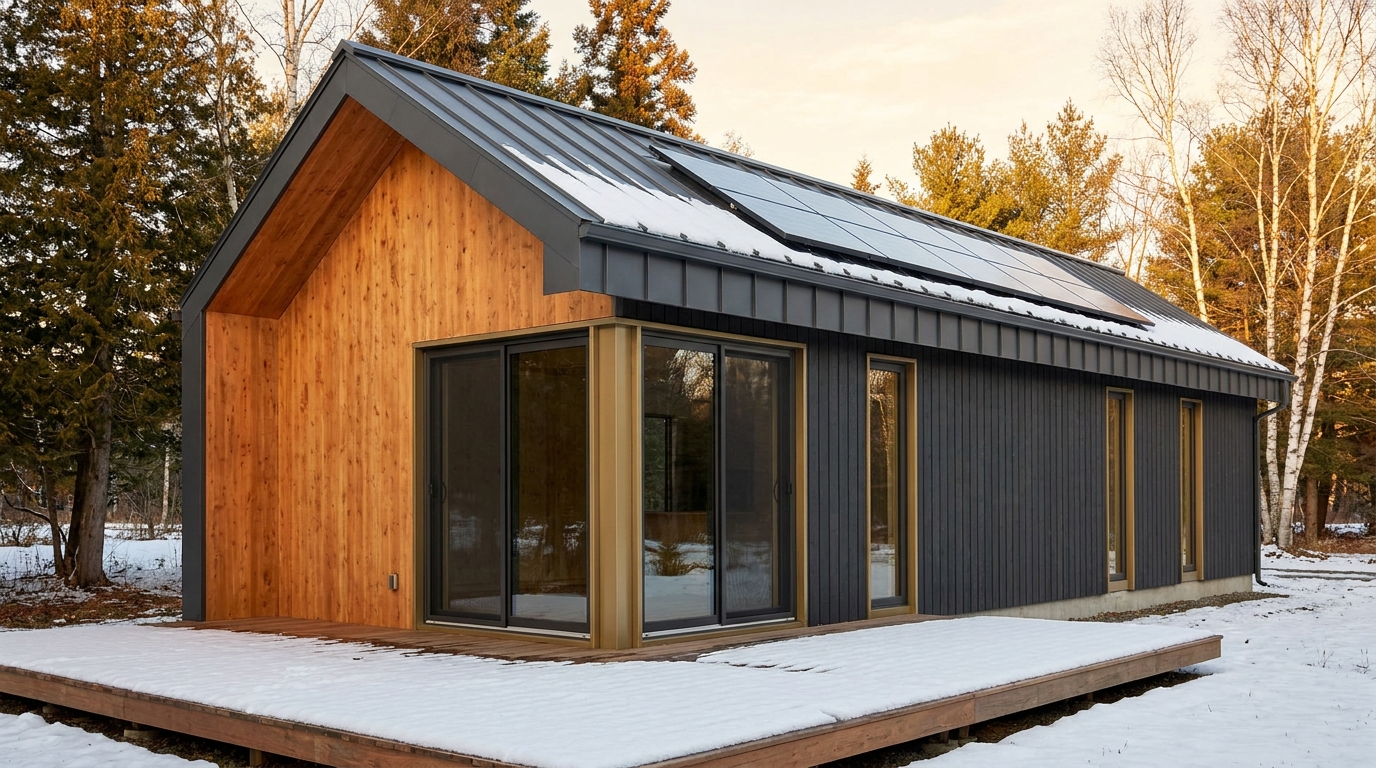 東の塔 外観 — AI render based on BIM specs