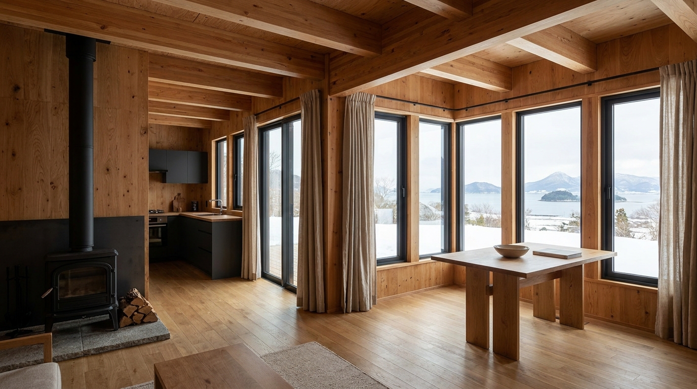 東の小屋 内観
