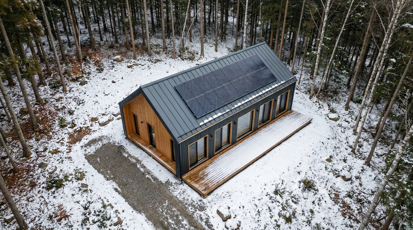 東の小屋 配置