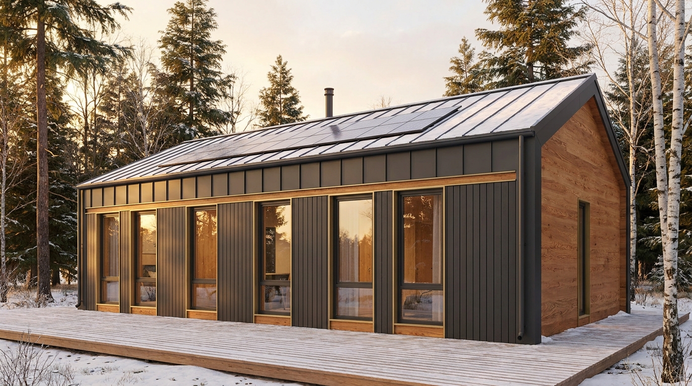 月の杜 外観 — AI render based on BIM specs