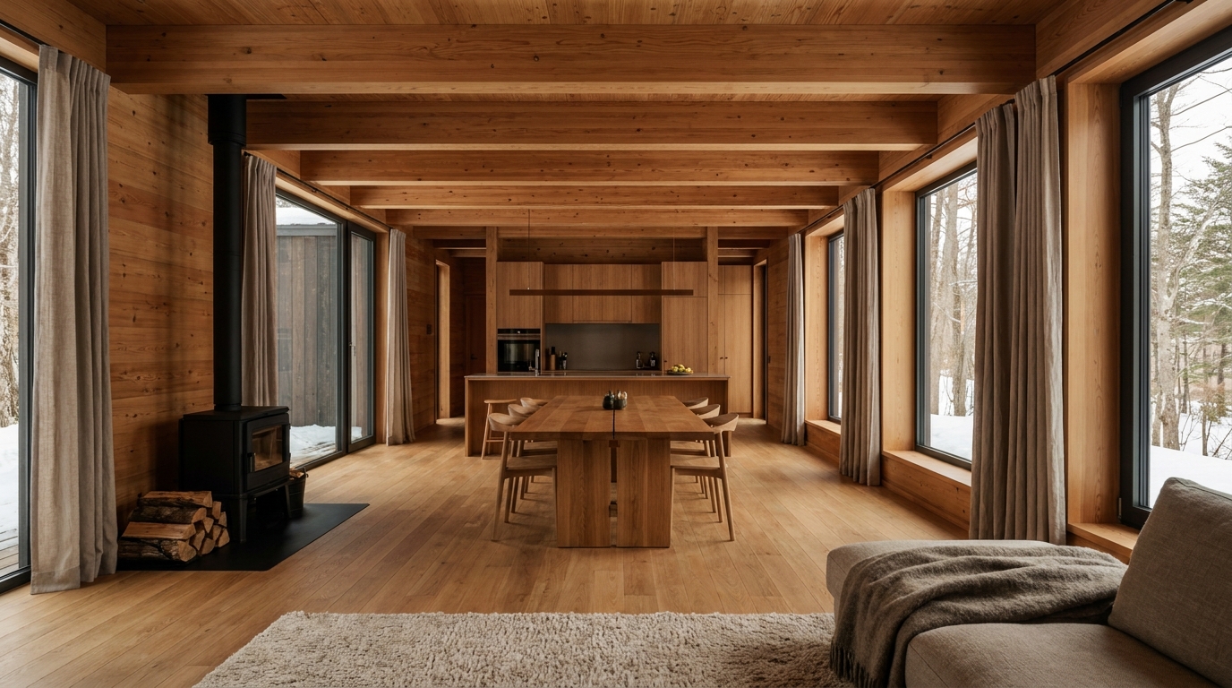 陽の小屋 内観