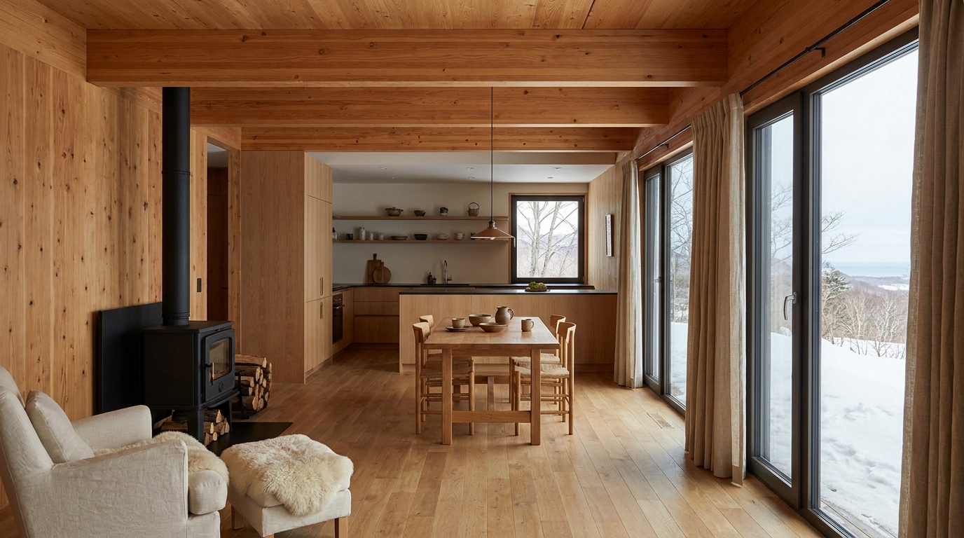 星の小屋 内観