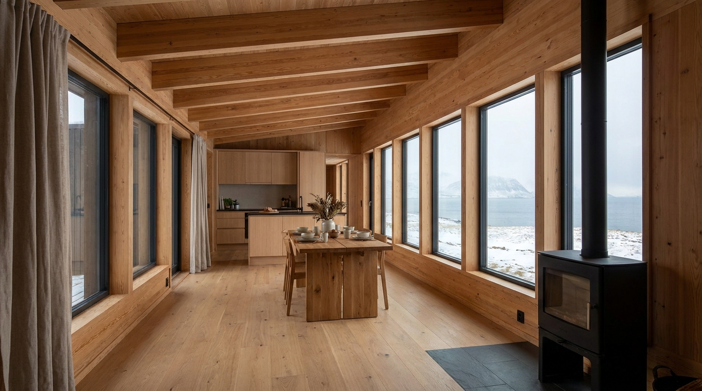 星の小屋 内観