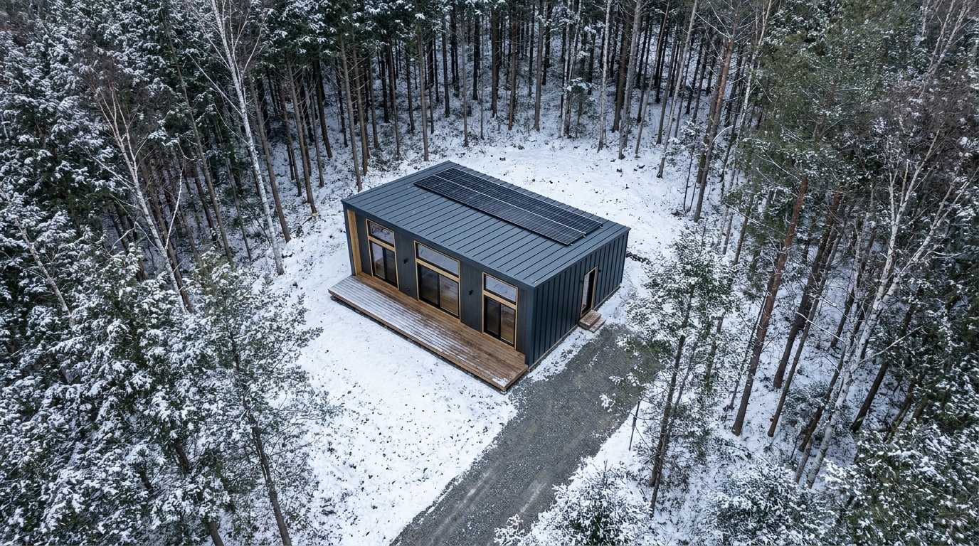 南の小屋 配置