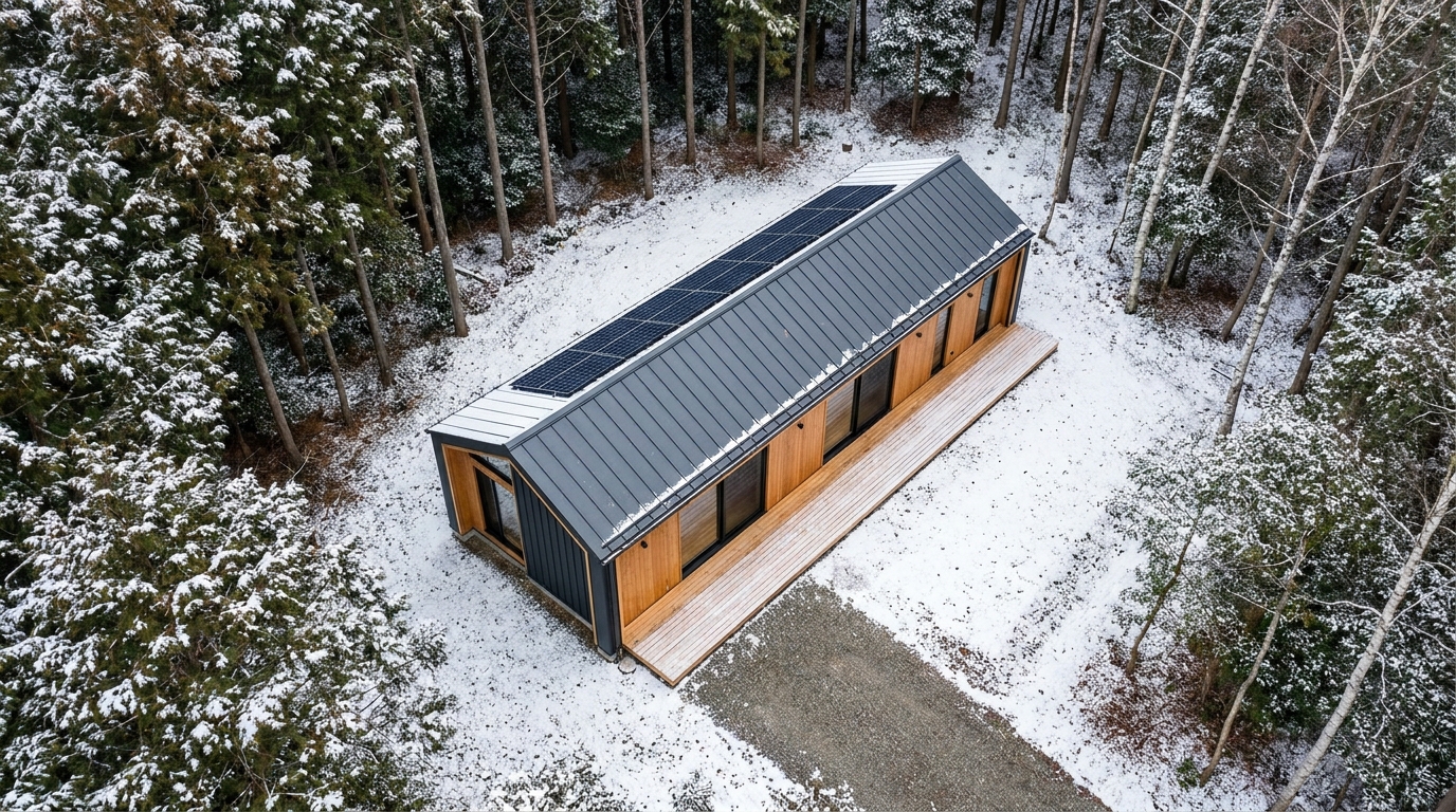 東の小屋 配置