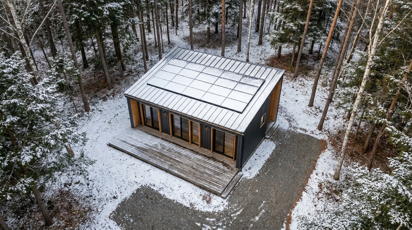 南の小屋 配置