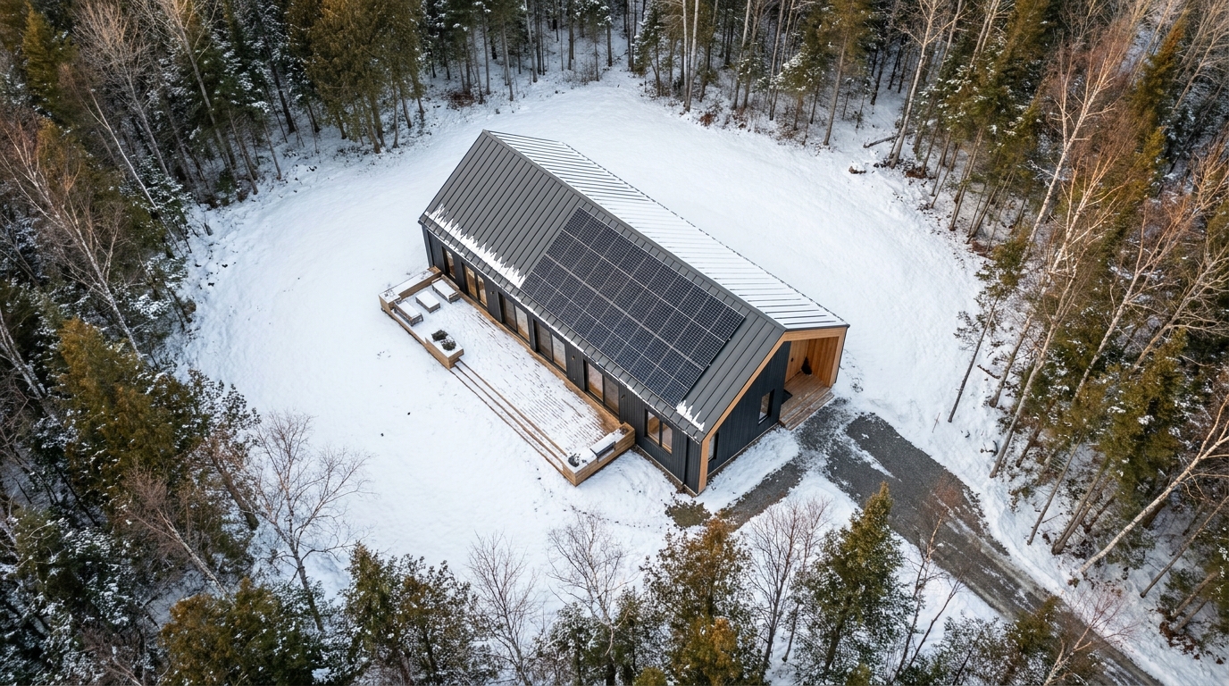 霜の小屋 配置