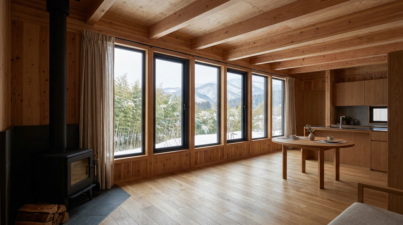 西の小屋 内観