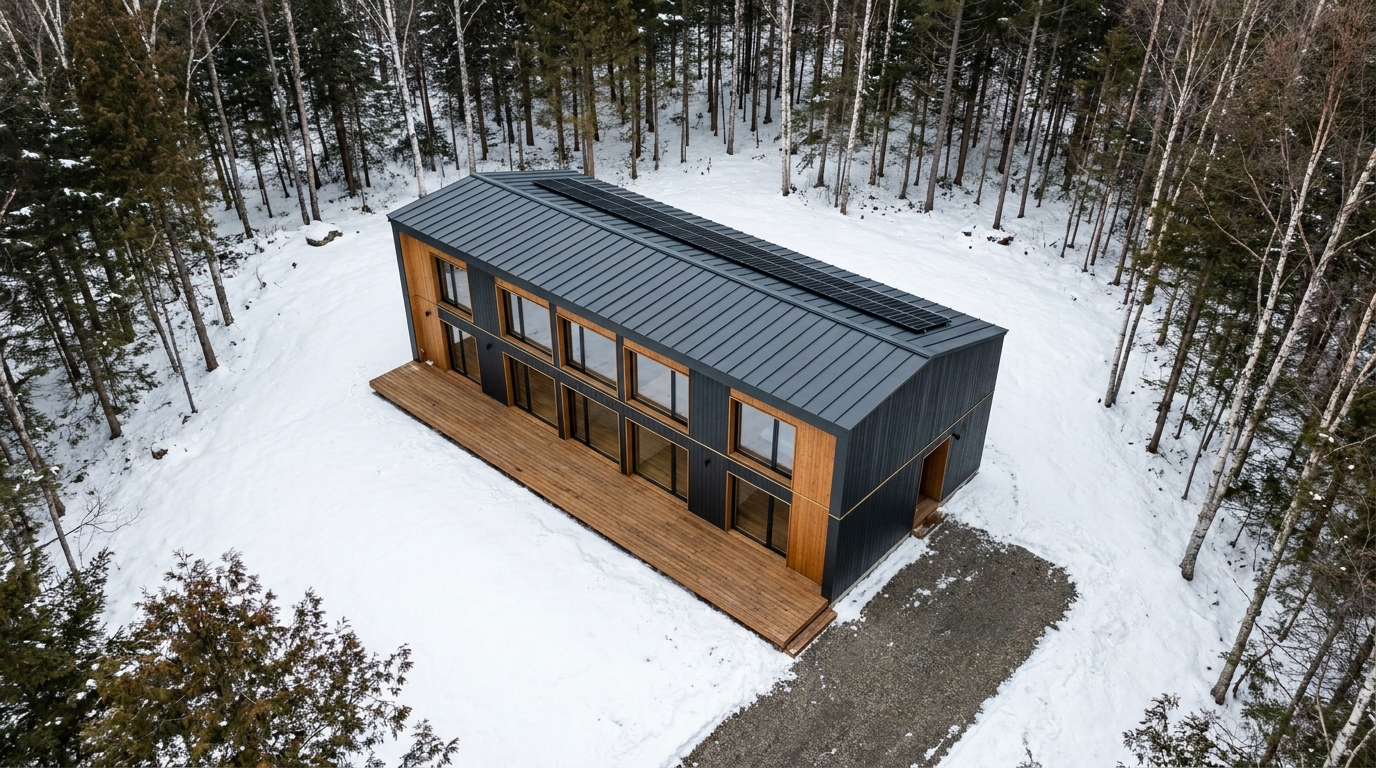 霧の小屋 配置