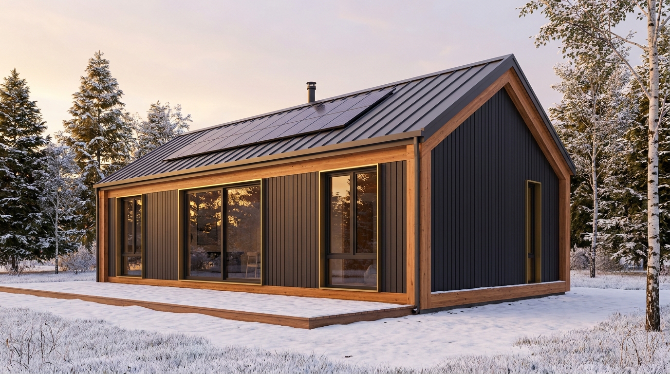 月の塔 外観 — AI render based on BIM specs