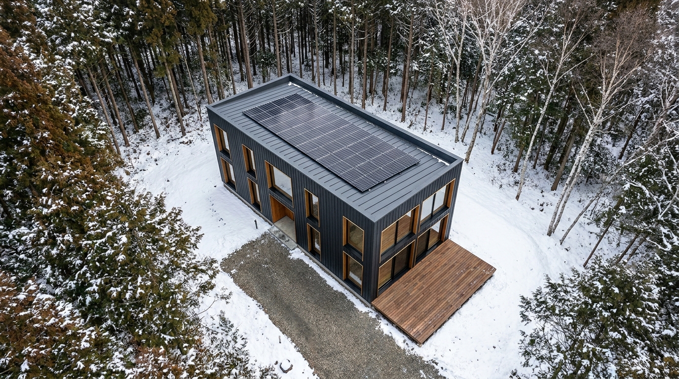 南の小屋 配置