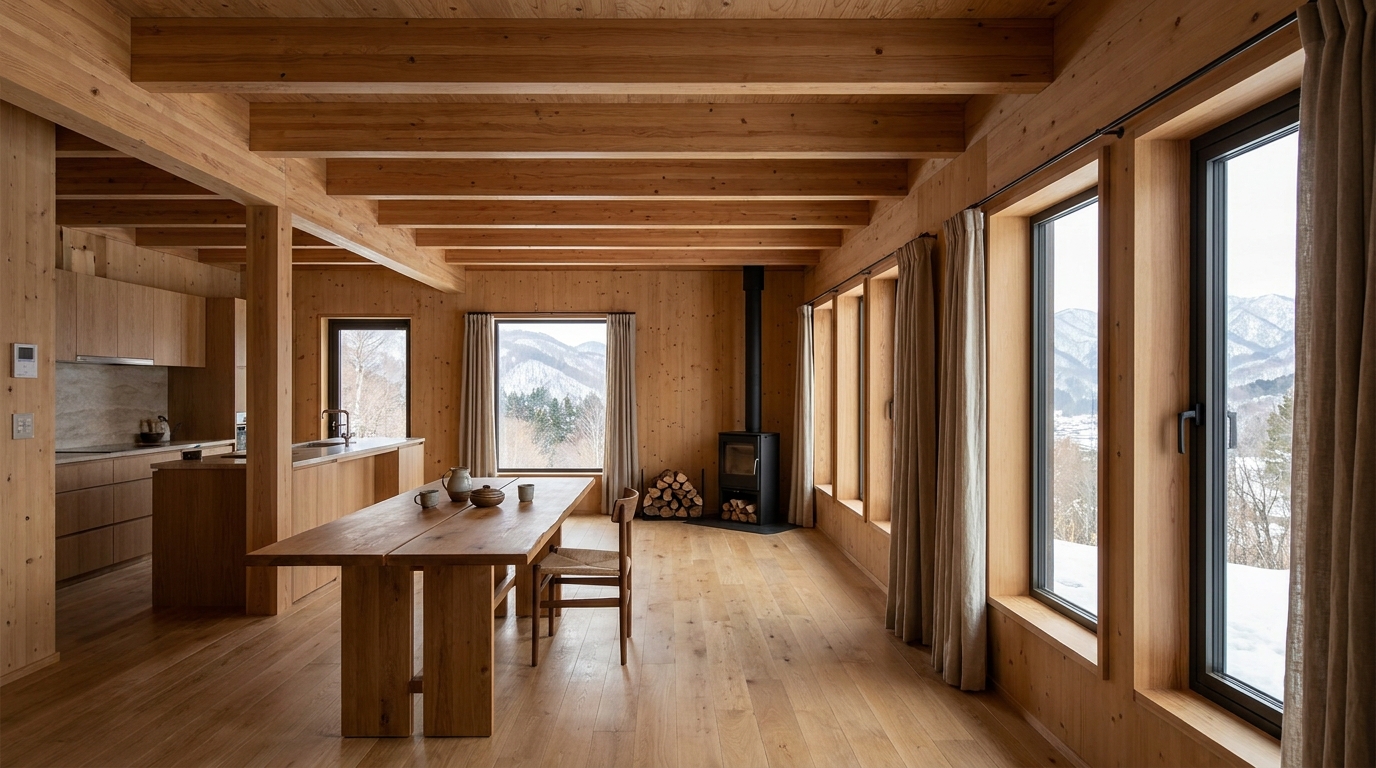 星の小屋 内観