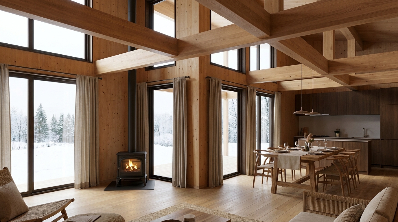 西の小屋 内観
