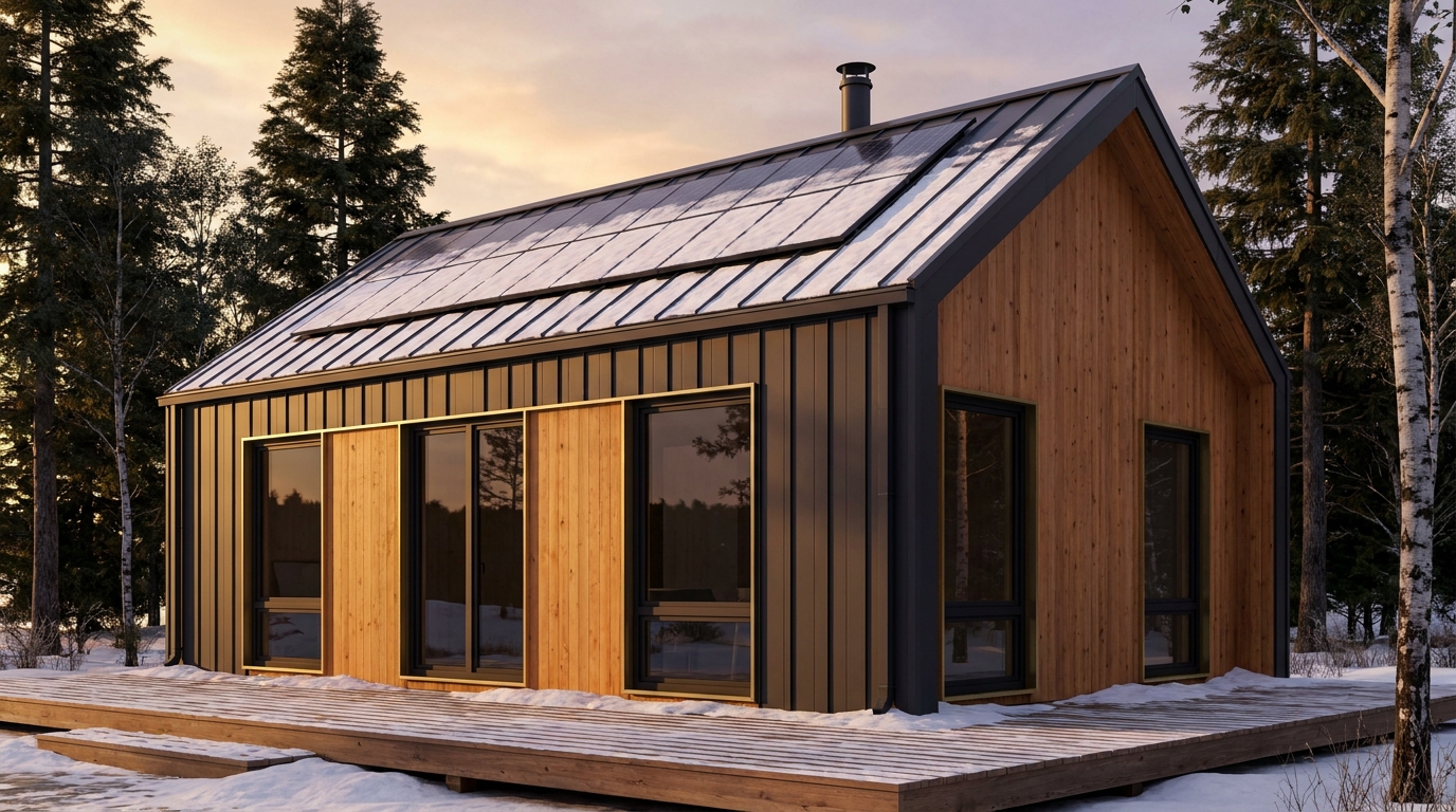 東の塔 外観 — AI render based on BIM specs