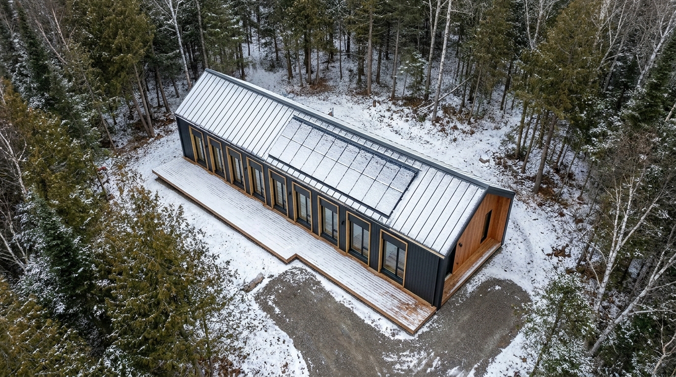 南の小屋 配置
