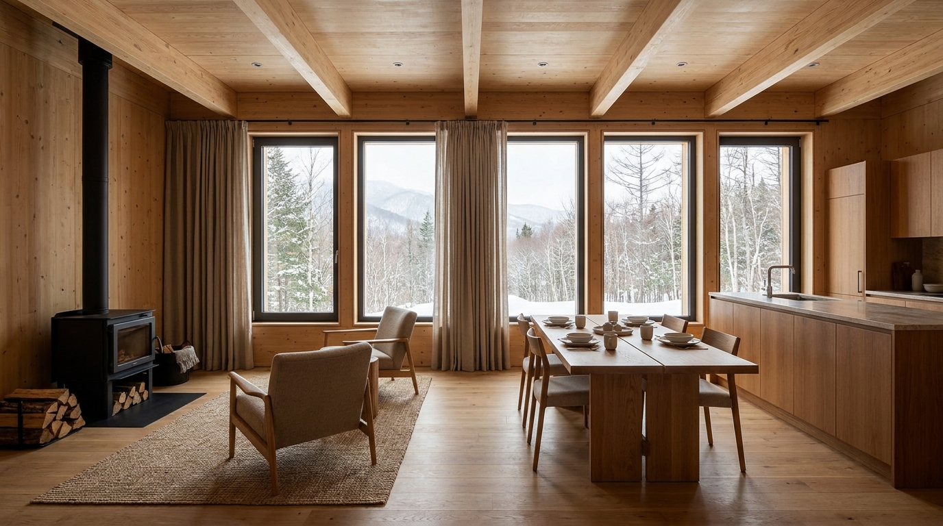 西の小屋 内観