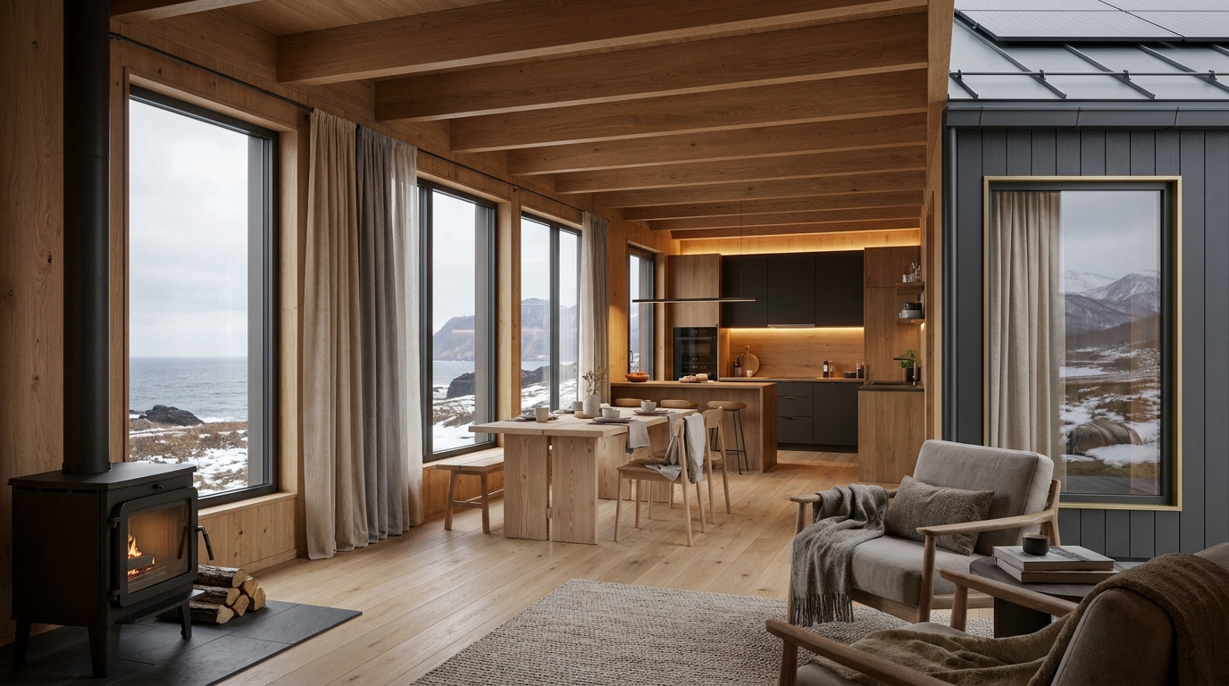 星の小屋 内観
