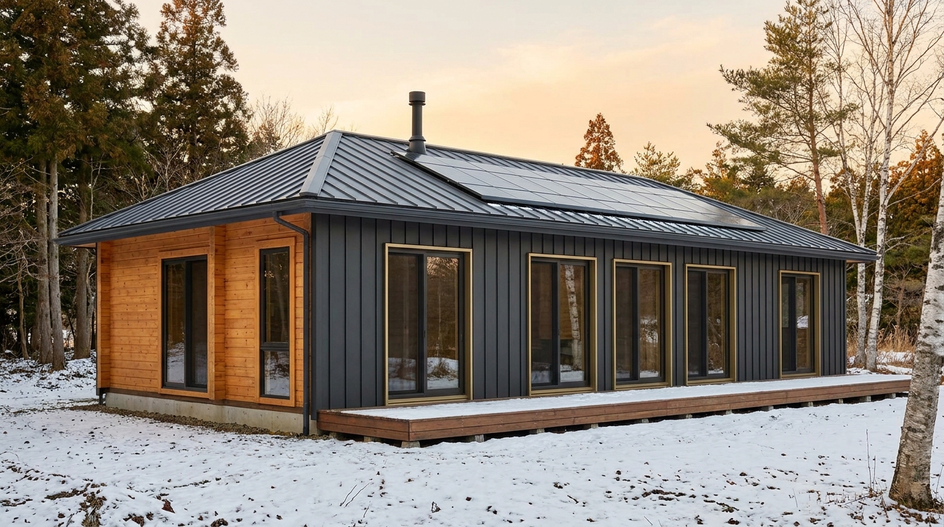 月の杜 外観 — AI render based on BIM specs