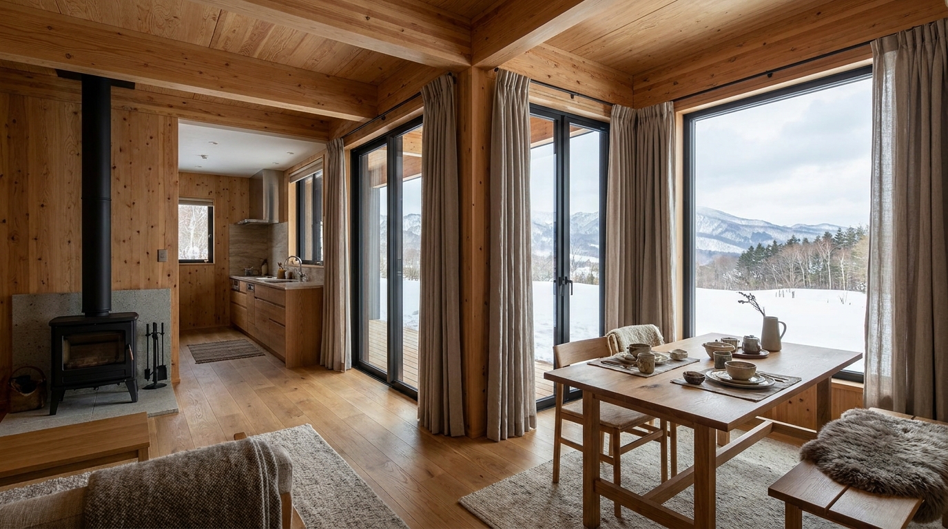 西の小屋 内観