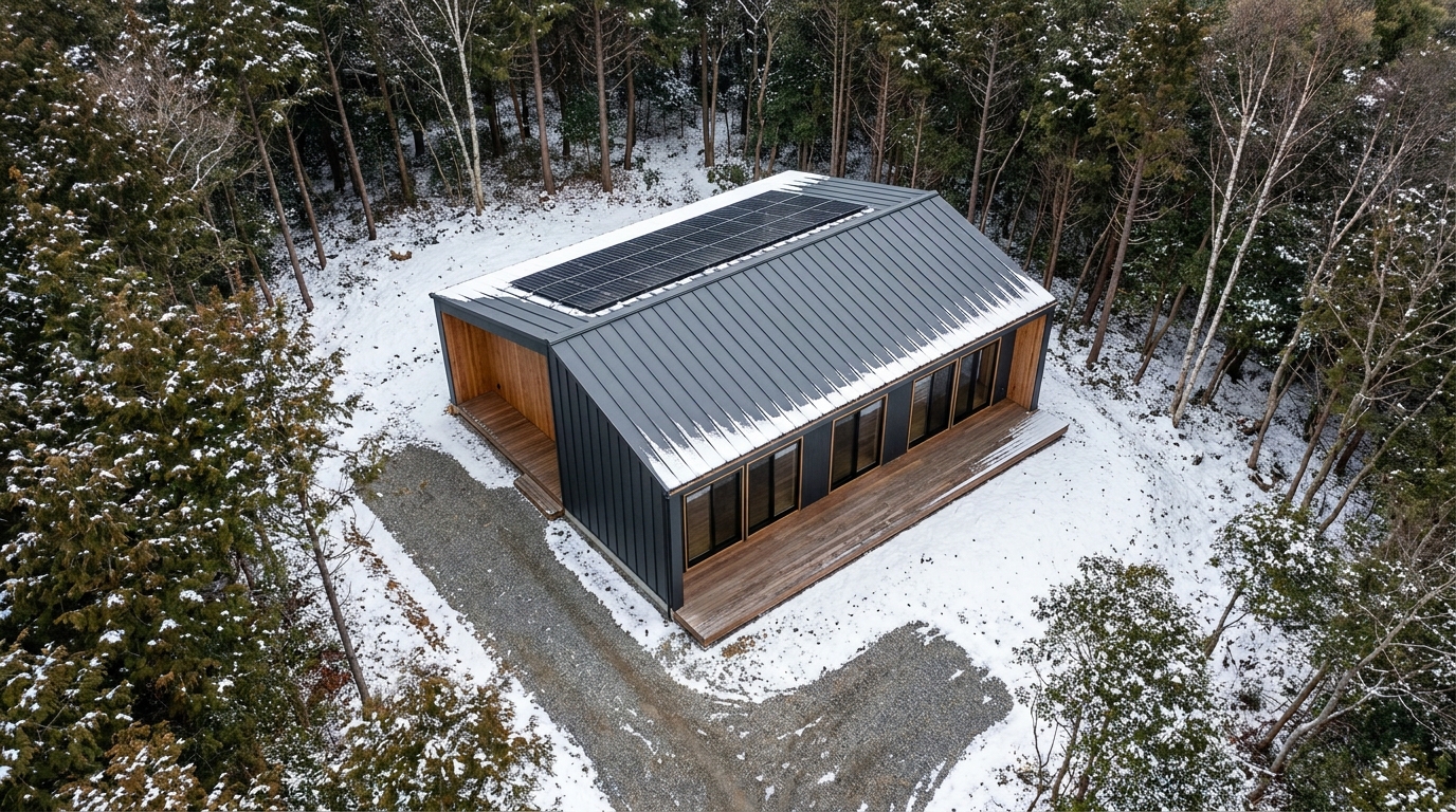 東の小屋 配置