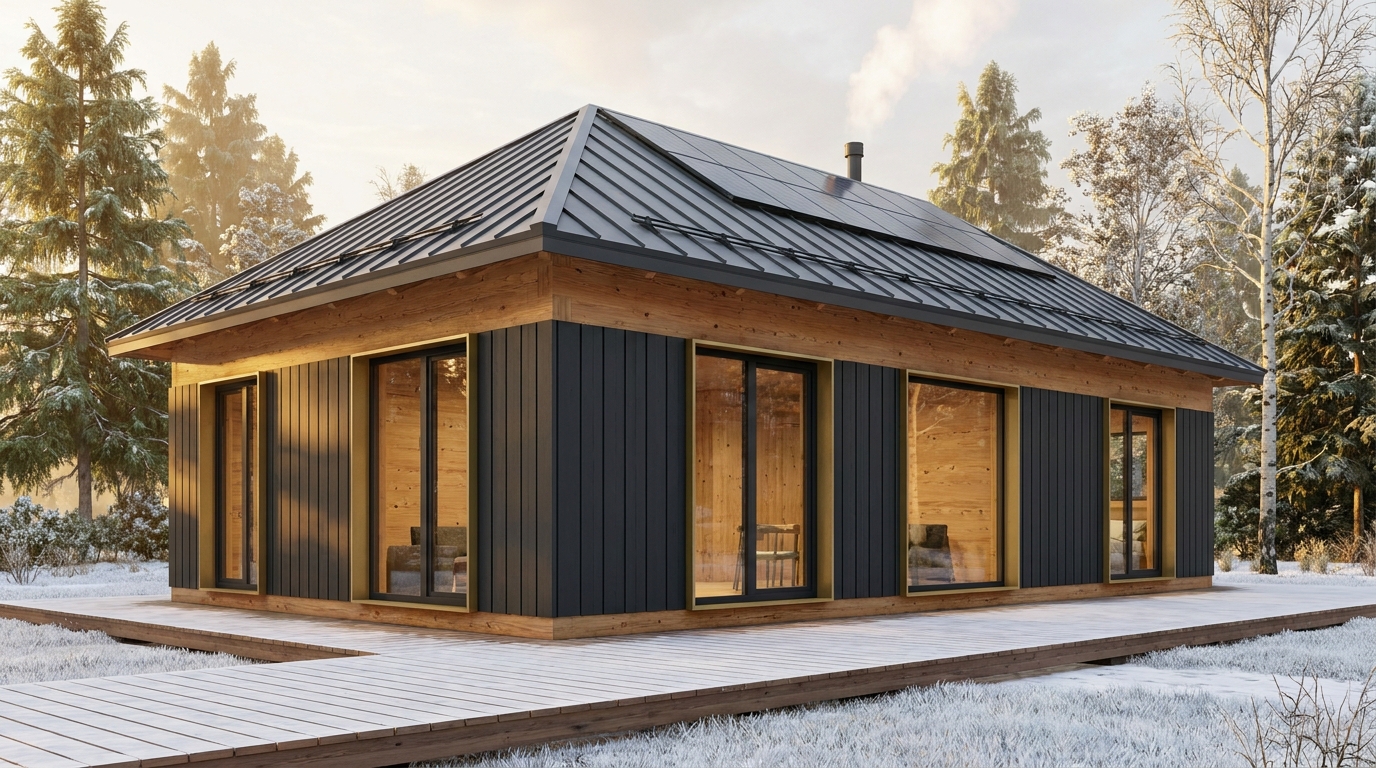西の塔 外観 — AI render based on BIM specs