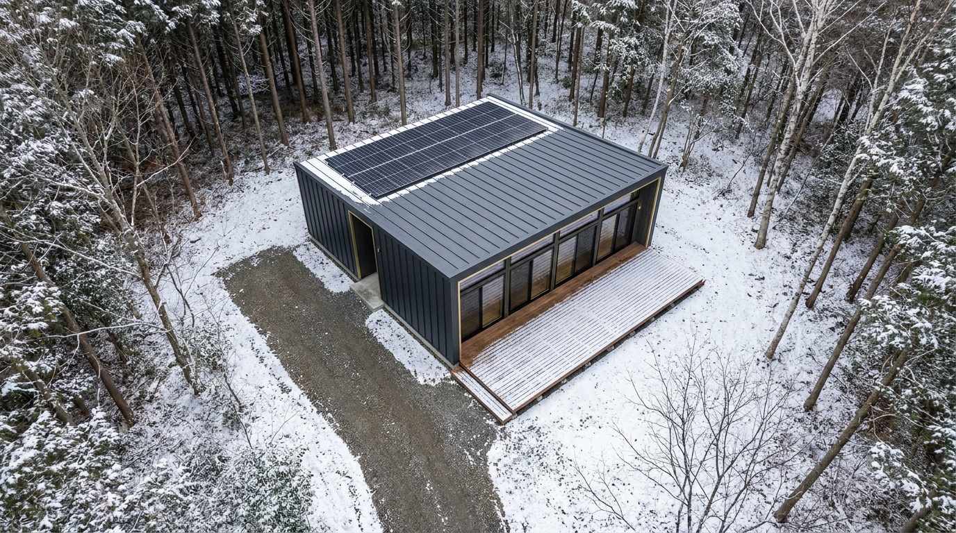 霜の小屋 配置