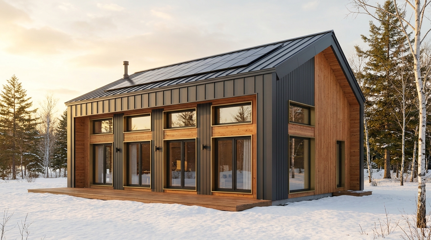 月の蔵 外観 — AI render based on BIM specs