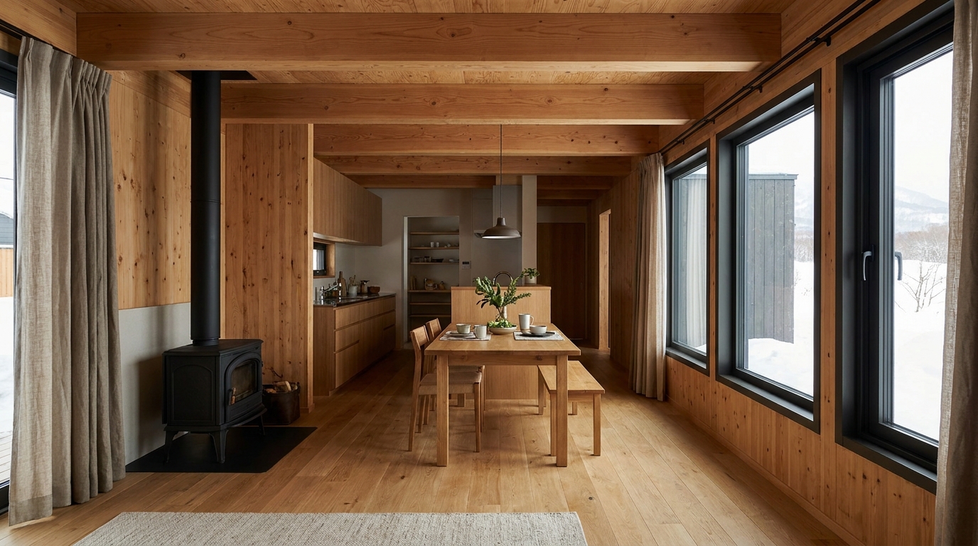 東の小屋 内観