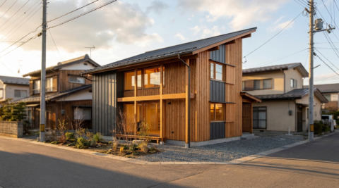 札幌市北区篠路七条の家（2x4 枠組壁版）