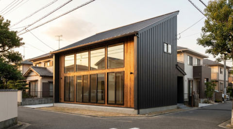 名古屋市千種区池上町3-8番1外4筆の家