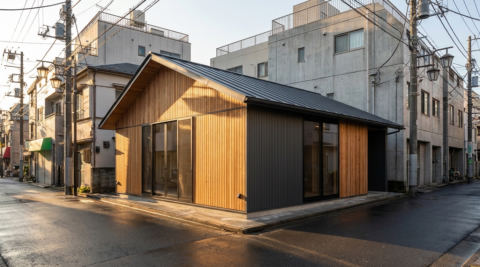 中野区中野 4 — 地下スタジオ + 住居