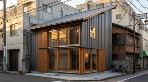 中野区中野 4 — 地下スタジオ + 住居