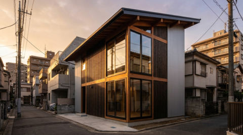 中野区中野 4 — 地下スタジオ + 住居