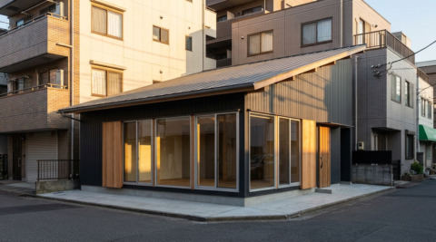 中野区中野 4 — 地下スタジオ + 住居