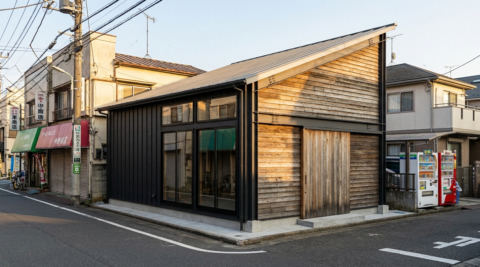 中野区中野 4 — 地下スタジオ + 住居